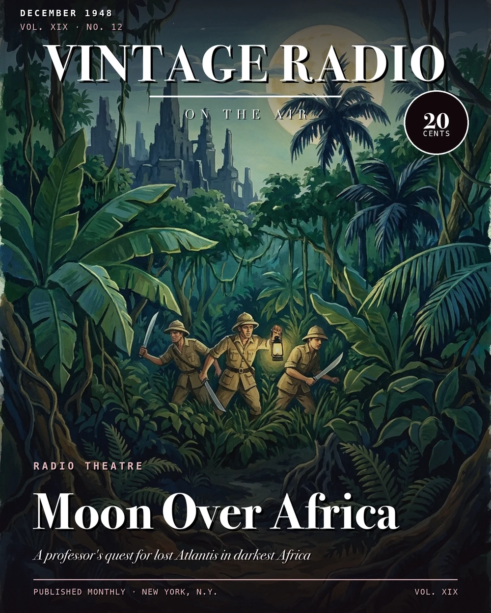 Moon Over Africa